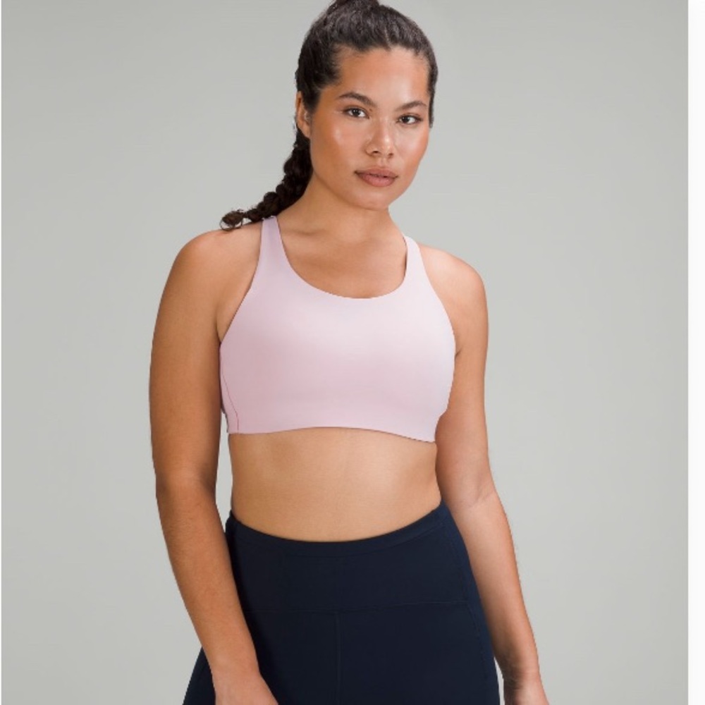 Lululemon High Support Energy Bra 38DD Peony Pink